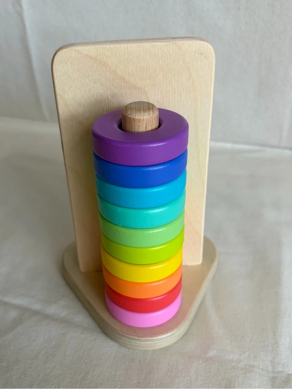 Lovevery Wooden Stack and Slot Montessori Baby Toddler toy